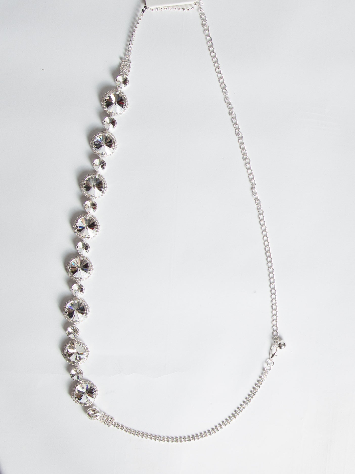 Halskæde/bælte med bling sølv - Ingen returret - ITNOV24 by Krone 1