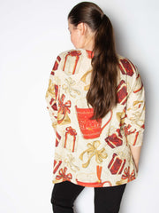 Glimmer strik pakker, sløjfer, kakao - ITSEP24 by Krone 1