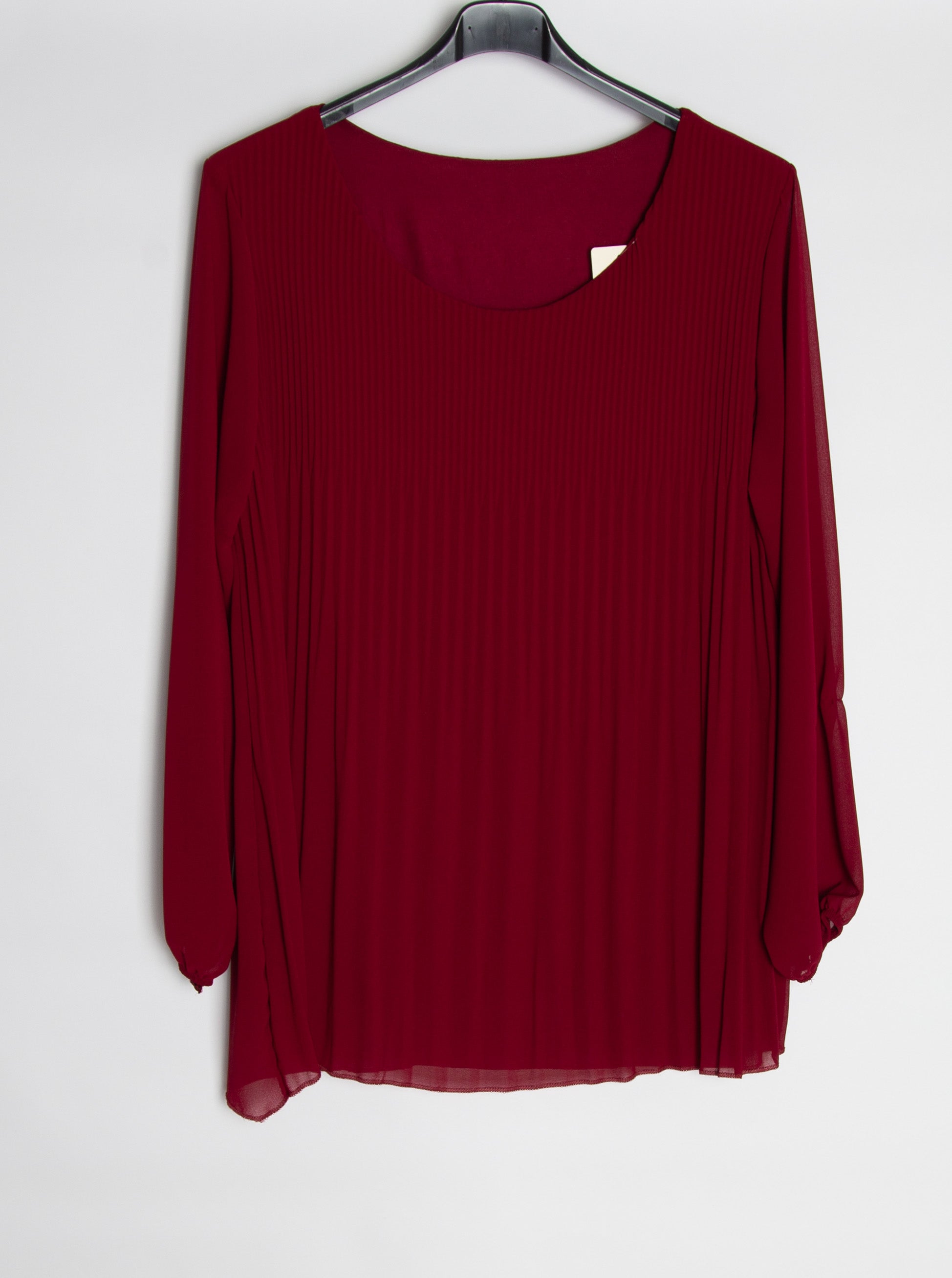 Plisse bluse - Brystmål 130cm - Ingen returret - ITNOV24 by Krone 1