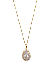 Halskæde med dråbe bling - ITSEP24 by Krone 1