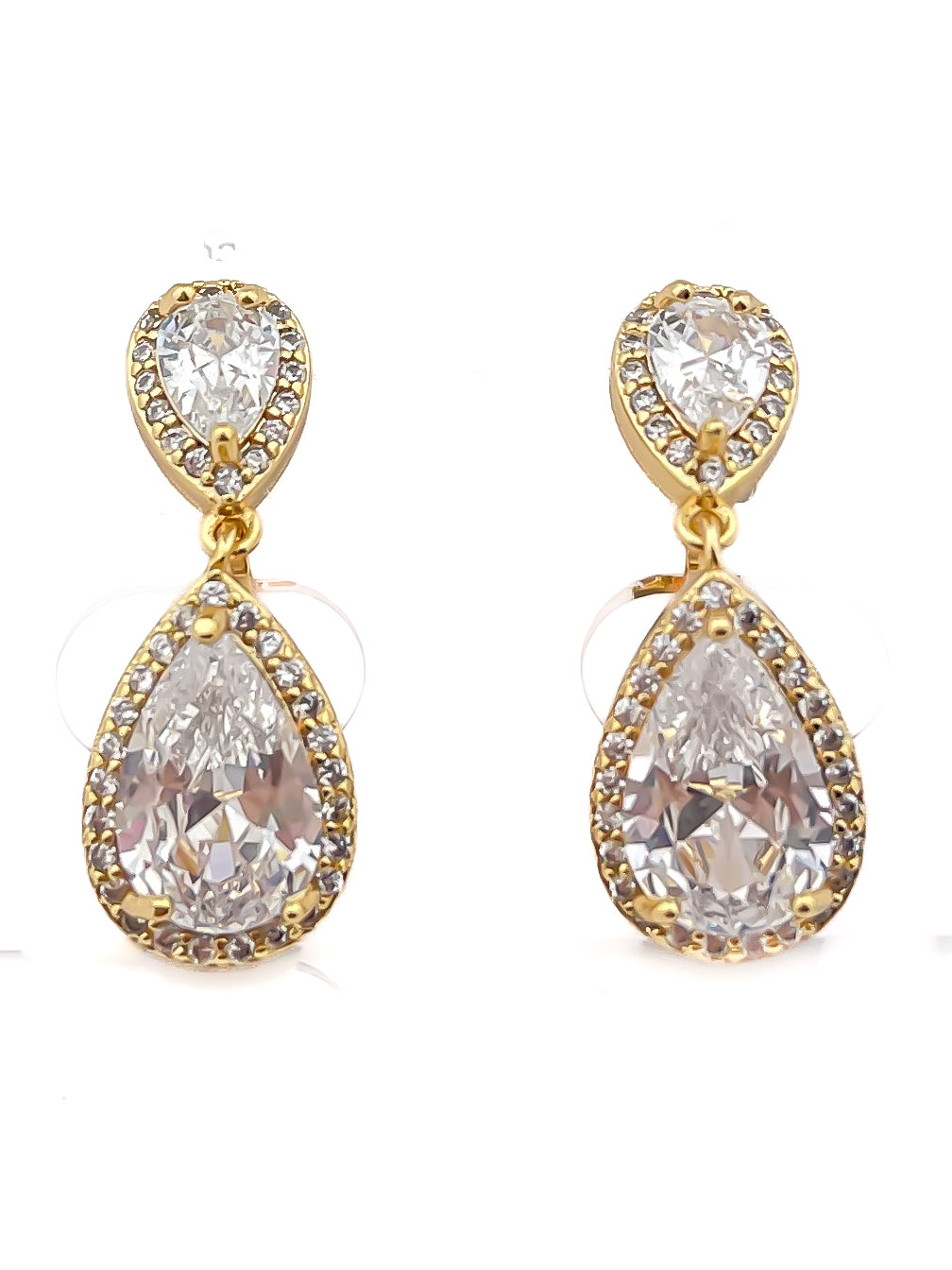 Klips øreringe dråbe bling - ITSEP24 by Krone 1