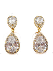 Klips øreringe dråbe bling - ITSEP24 by Krone 1