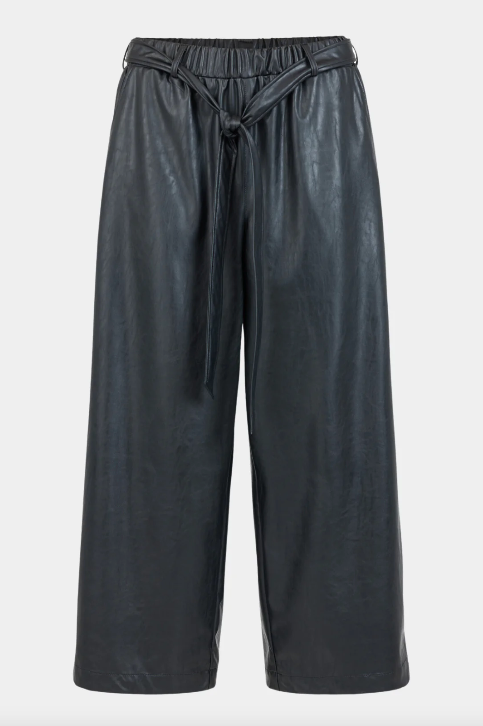 QUE BUKS IMITERET SKIND BINDEBÅND SORT by Krone 1