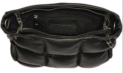 Tim & Simonsen Duffy Chain Bag med guld lynlås 30x30cm by Krone 1