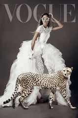 Mural framed Lady Vogue 80x120cm by L.C Wholesaler