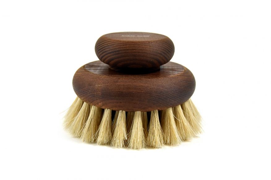Kropsbørste Asketræ Stor 11x11x9,5cm by Sufraco