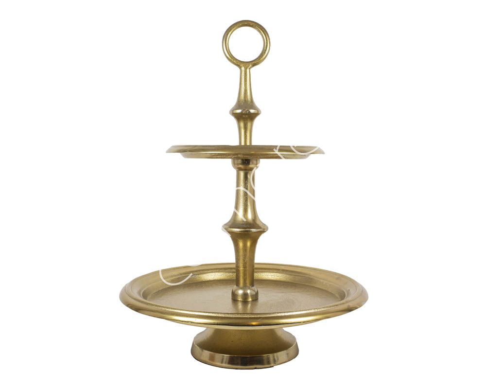 Opsats i aluminium – Raw/Bronze 37x37x50 cm by CM