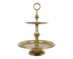 Opsats i aluminium – Raw/Bronze 37x37x50 cm by CM