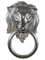 Løve håndklædeholder – Aluminium/Nikkel 21x13x33 cm by CM