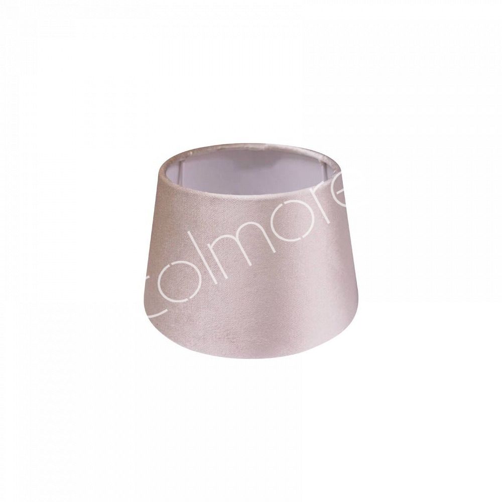 Lampeskærm Half High Chic Velvet – Champagne – 20x15x11 cm by CM