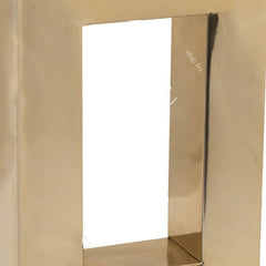 Bordlampe – Rektangel – Guld 28 x 10 x 63 cm by CM