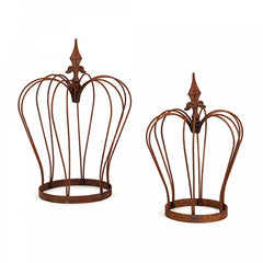 Krone – 29,5x29,5x43 cm rust by SL