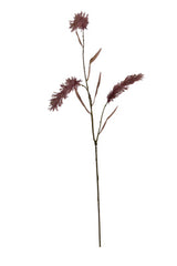 Large Plum Spray 3 grene 125 cm Burgundy by Collectione