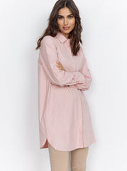 Soyaconcept lang skjorte Rosa