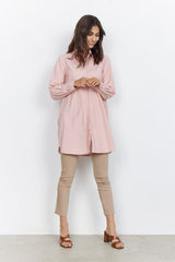 Soyaconcept lang skjorte Rosa