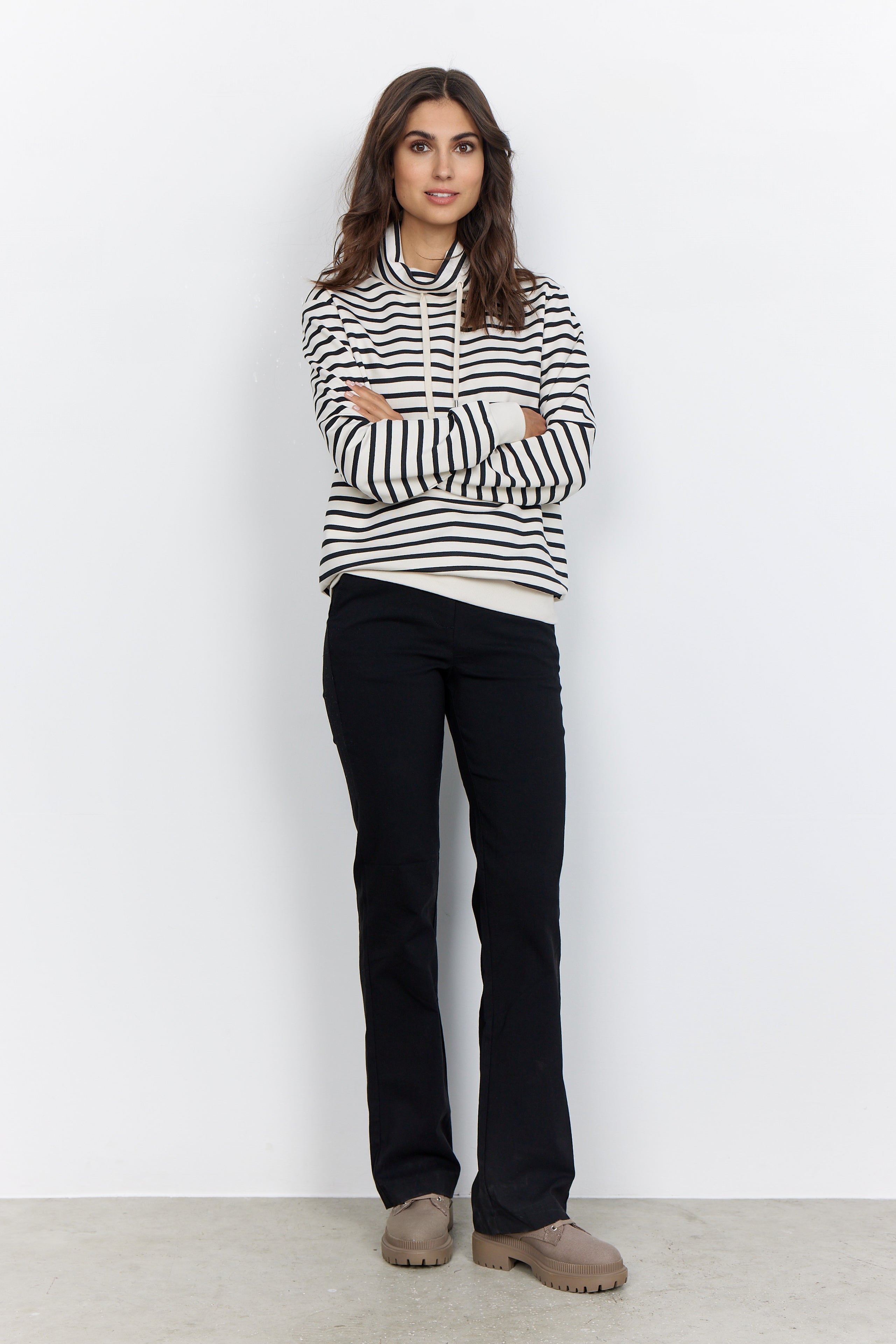 Soyaconcept bukser med vidde og lommer by Krone 1