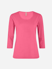 Soyaconcept Pylle Basis Bluse Pink by Krone 1