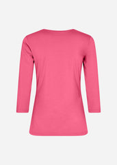 Soyaconcept Pylle Basis Bluse Pink by Krone 1