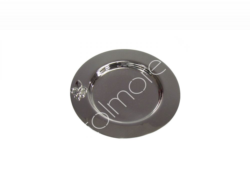 Coaster Lily Sæt/2 SS/ALU/NI 13x13x3 by CM