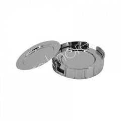 Coasters – Sæt med 6 stk. – Sølv – 14x14x3 cm by CM