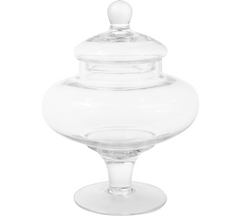 Glas krukke 20x20x25cm by Hoff