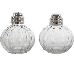 Salt- og Peber Sæt i Glas Ø6x7 cm by Hoff