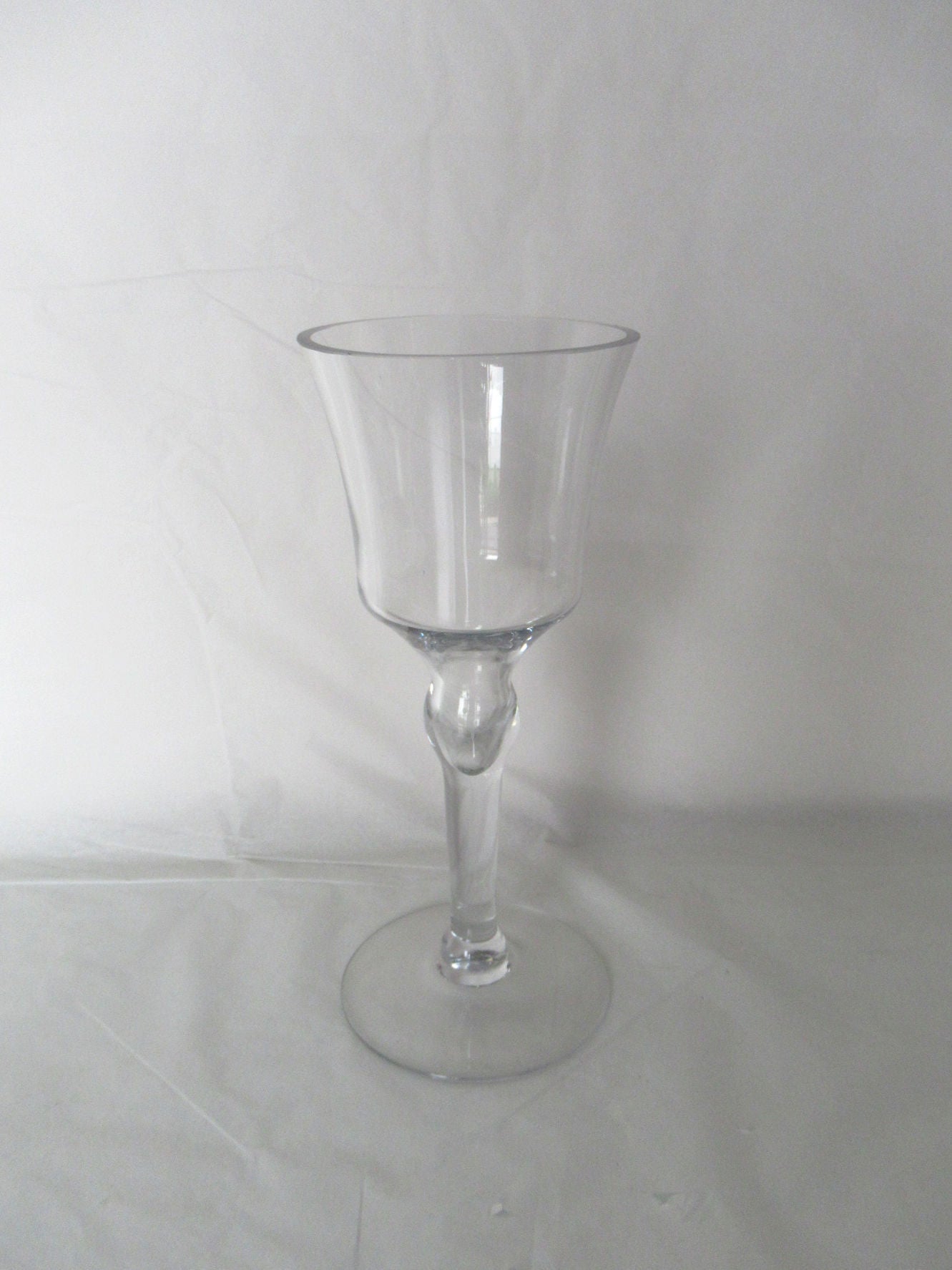 Tealight "Cannes" på fod 30 cm klar by Cormulder