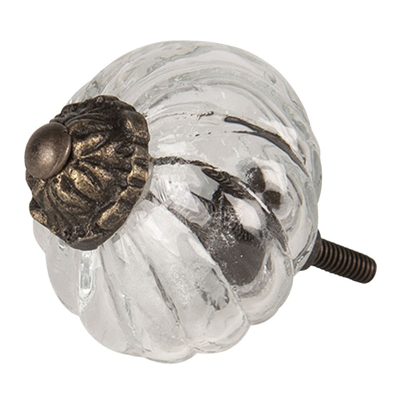 Håndtag glas 5x5 cm by C&E