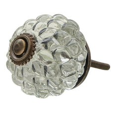 Håndtag glas 4x4 cm by C&E