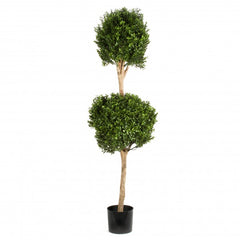 Buchsbaum Doppelkugel, 120 cm, grün Kunstplante i høj kvalitet by SL