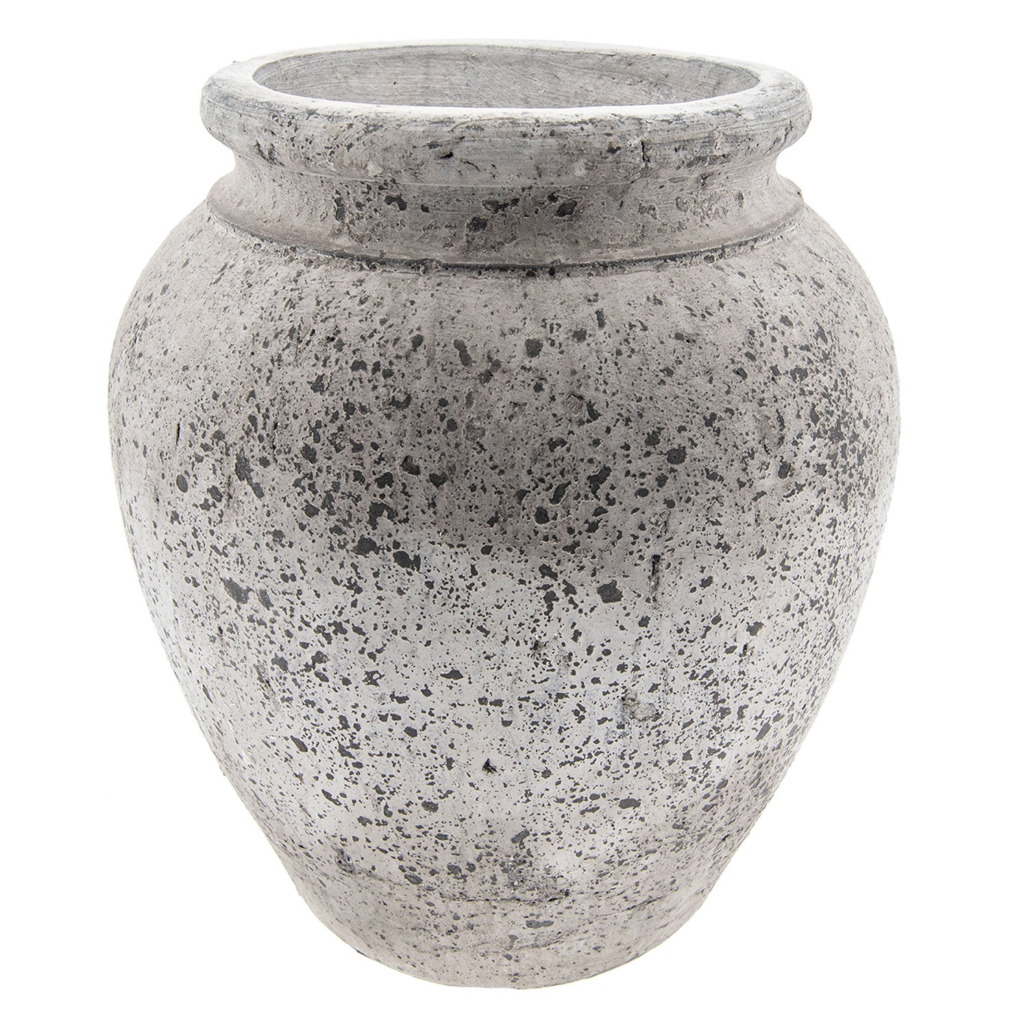 Rustik stor vase Dekorativ krukke i autentisk stentøjslook by C&E