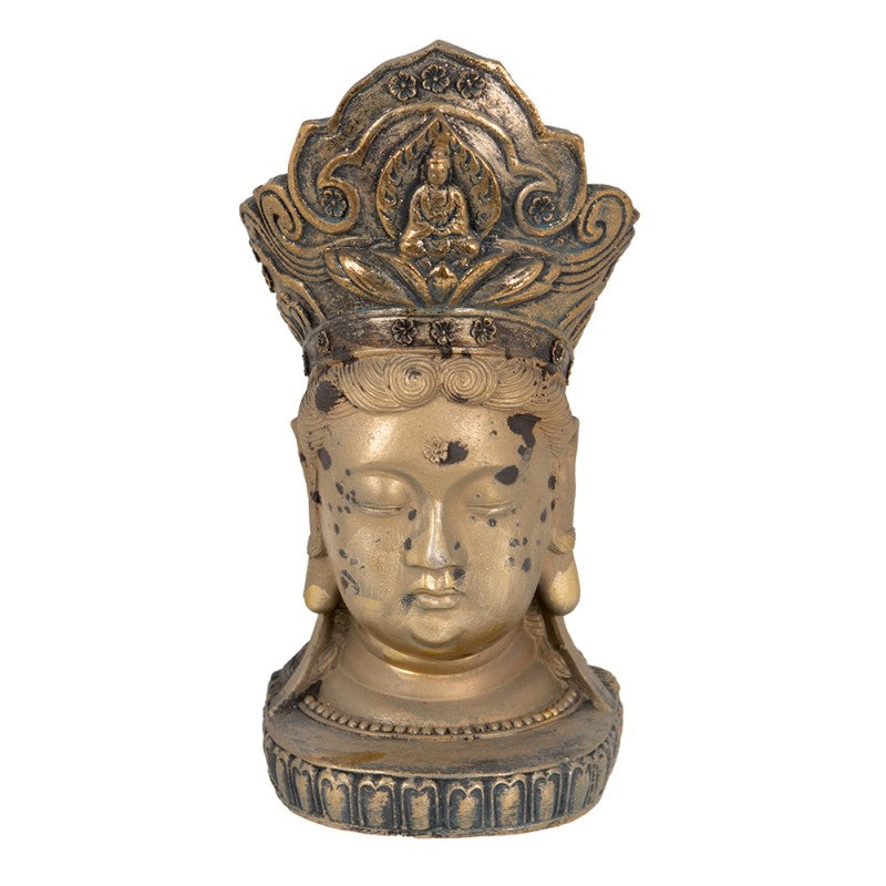 Guld Buddha figur 11x9x22 cm Elegant dekoration til hjemmet by C&E