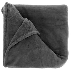 Oaudi Throw 150 x 200 cm Dark Grey by Lex