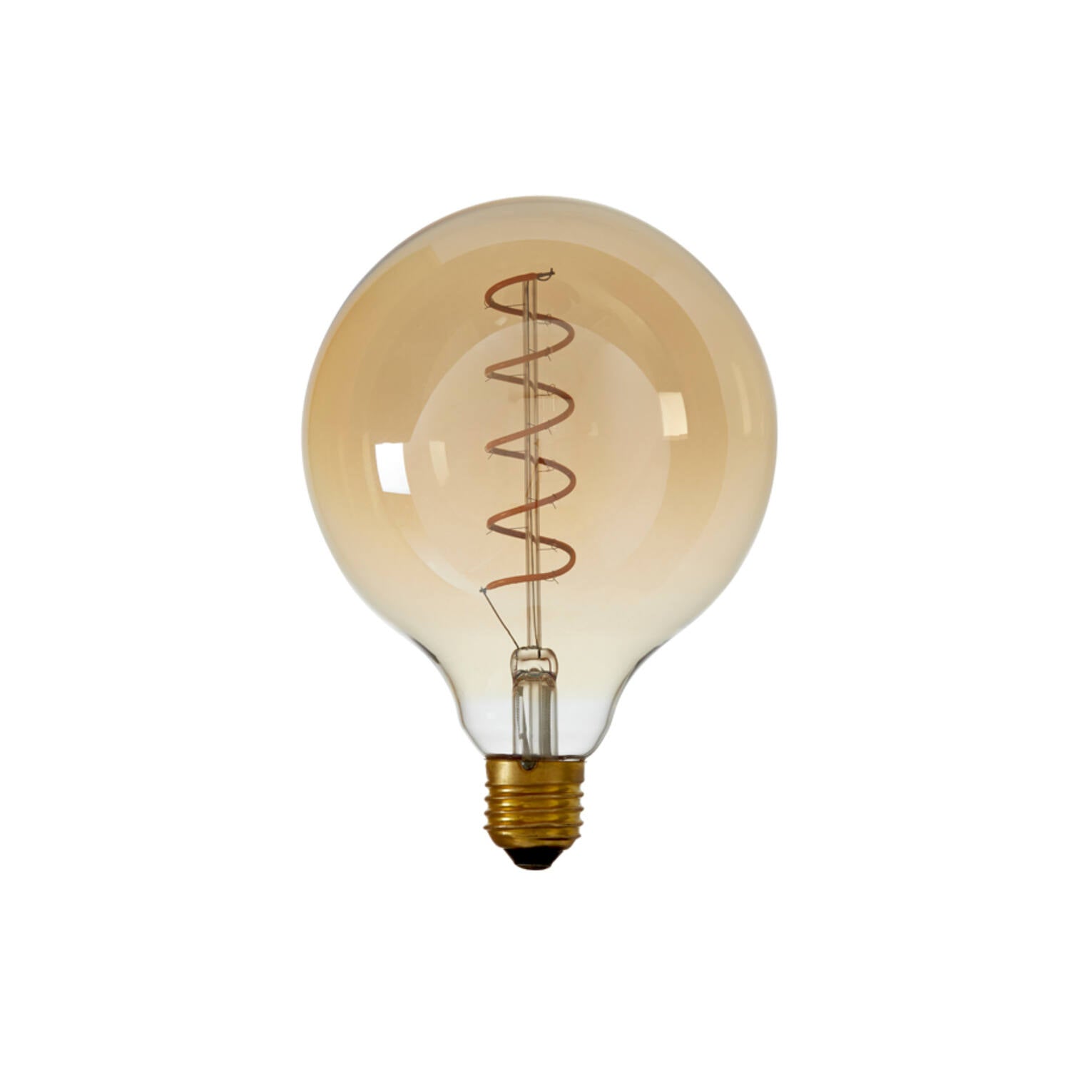 Deco LED Globe Ø12,5 x 17,5 cm, 4W Amber, E27, Dimmable by Light & Living