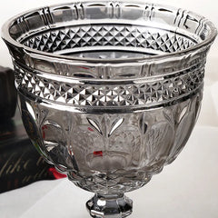 Glaskrukke med låg Smoke 24x11 cm by Krone 1