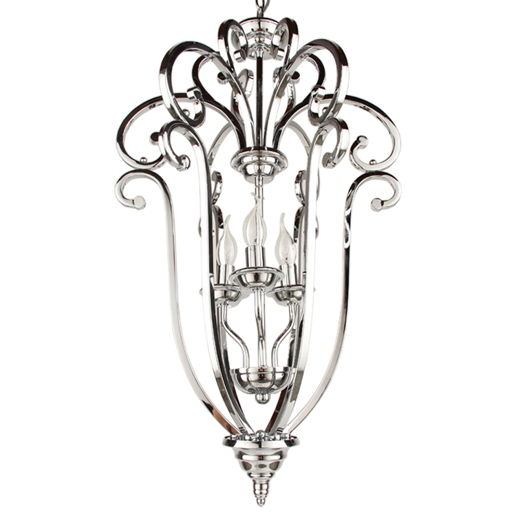 Hængelampe "Florence" 3 arme Krom by Collect