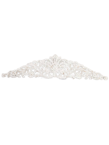 Vægophæng cremefarvet – 25x120 cm by Dutch Style B V