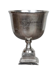 Skål på fod – 38 cm aluminium by Suprise