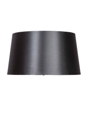 Lampeskærm i silke – Sort, 30x35xI9 cm by Suprise