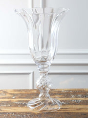 Vase Solange Elegant glasvase på fod by T&T