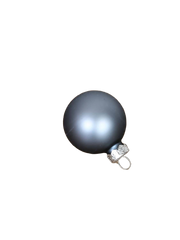 Mini glaskugler – Steinblau mat 35 mm by T&T