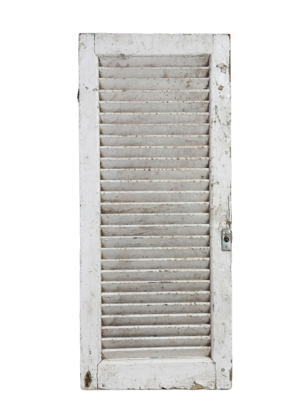 Cremefarvet skodder – autentisk vintage look by T&T