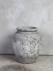 Rustik stor vase Dekorativ krukke i autentisk stentøjslook by C&E