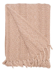 Sengetæppe Tamara Naturlig 250x260 cm by Eja