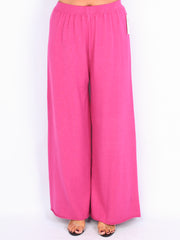 Strik bukser m. vidde by Krone 1