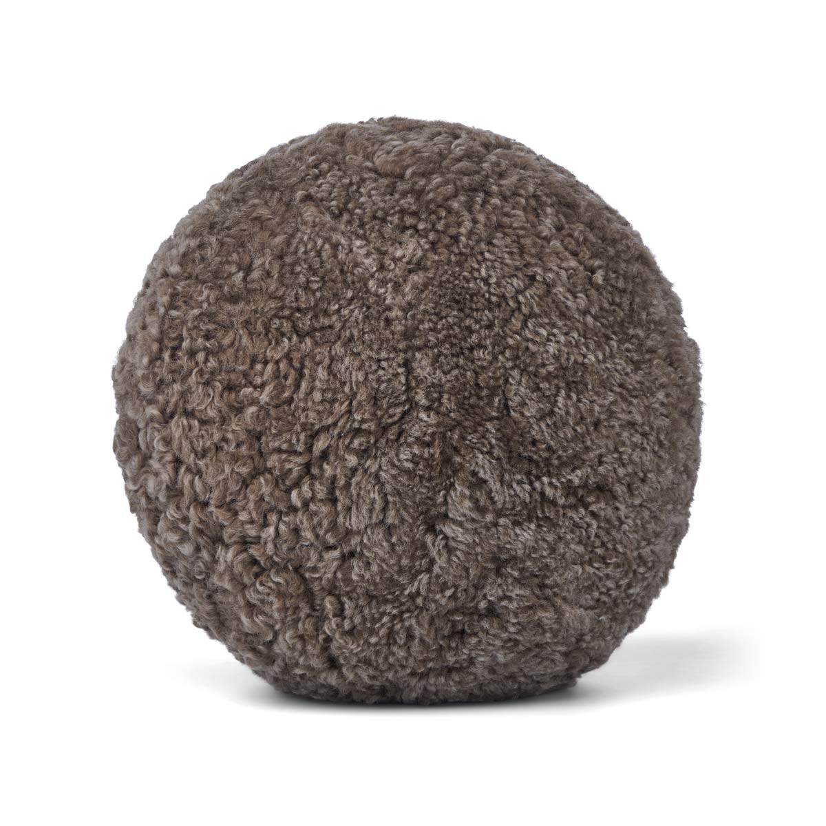 Angelite Round Cushion Ø25 New Zealand Sheepskin, Curly by Natures Collection