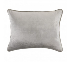 Pouffe Velvet Smock Beige 50x50 cm – Elegant puf i fløjl by M&M