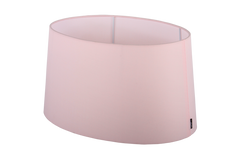 Staande lampenkap Rosa Ovaal – 25 cm Elegant Rosa Lampeskærm by Collectione