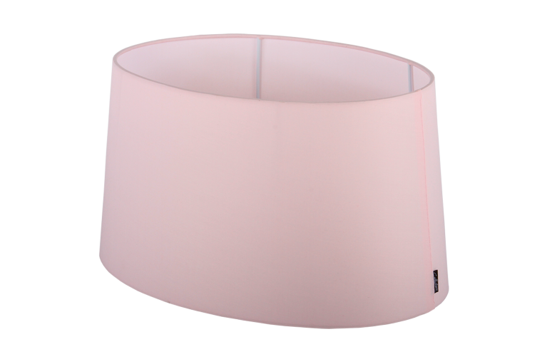 Staande lampenkap Rosa Ovaal – 35 cm Elegant Rosa Lampeskærm by Collectione