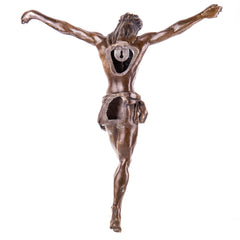 Bronze Jesus figur – 54x45x9 cm by Deko